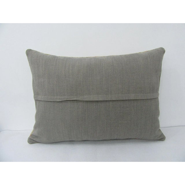 Mid-Century Modern Faded Decorative Pillow Cover For Sale - Image 3 of 4