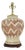 Vintage Exquisite Tribal-Style Ceramic Ginger Jar Table Lamp For Sale