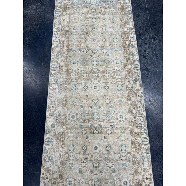 Turkish Vintage Rug 3' x 9'7" For Sale - Image 4 of 7