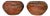 Italian Rustic Terracotta Vases, 1930s, Set of 2 For Sale