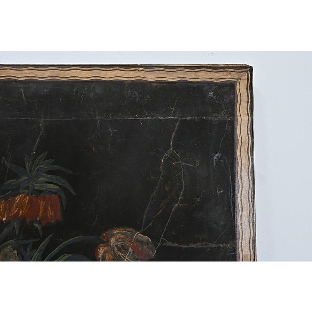 19th Century Italian 19th Century Empire Style Oil Painting on Canvas For Sale - Image 5 of 10