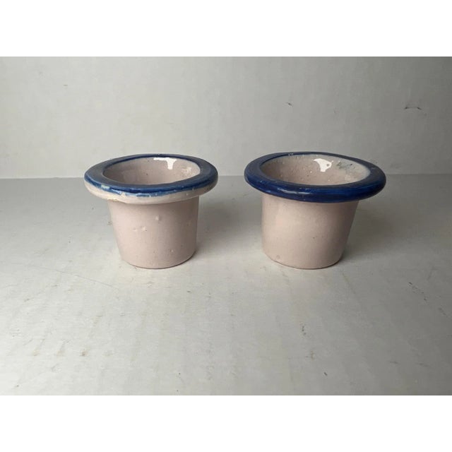 Stunning Antique Quimper French Faience Inkwell Tray For Sale - Image 10 of 11