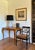 Neoclassical Vintage Hand-Painted Desk Chair For Sale - Image 3 of 13