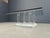 Plastic Vintage Acrylic Column Coffee Table, 1970s For Sale - Image 7 of 12
