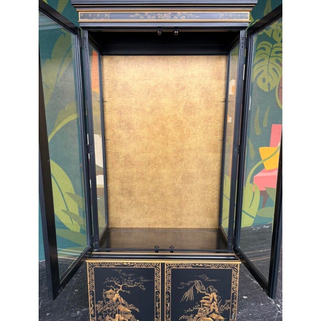 Hollywood Regency Drexel Et Cetera China Cabinet For Sale - Image 10 of 14