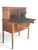 Federal Style Inlaid Mahogany Ladies Tambour Writing Desk & Secretary. For Sale - Image 10 of 12