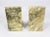 Mid 20th Century Pair of Bookends Vintage Italian Alabaster Marble For Sale - Image 5 of 12
