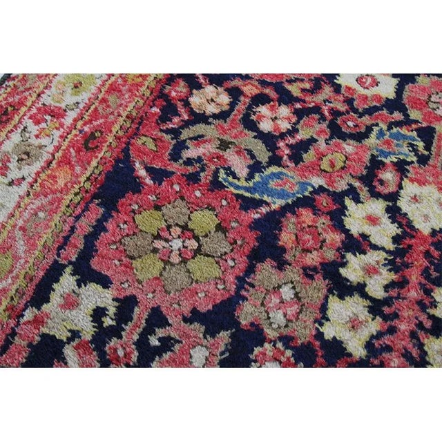 1920s Vintage Persian Hamedan Area Rug For Sale In Dallas - Image 6 of 11