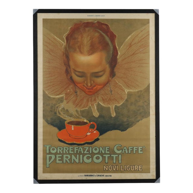 Lithographic Poster by Ettore Mazzini For Sale