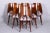 Brown Mid-Century Chairs in Beech by Oswald Haerdtl, 1950s, Set of 6 For Sale - Image 8 of 8