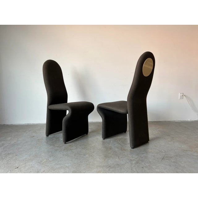 Jan Ekselius - Style Postmodern Accent/ Dining Chairs by Roger Rougier - a Pair For Sale - Image 12 of 12