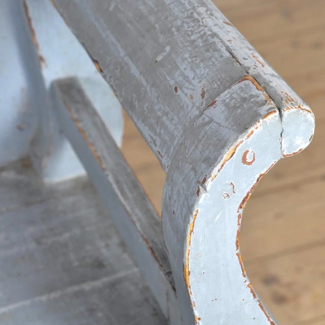 Antique Hungarian Pine Bench, 1900 For Sale - Image 4 of 14