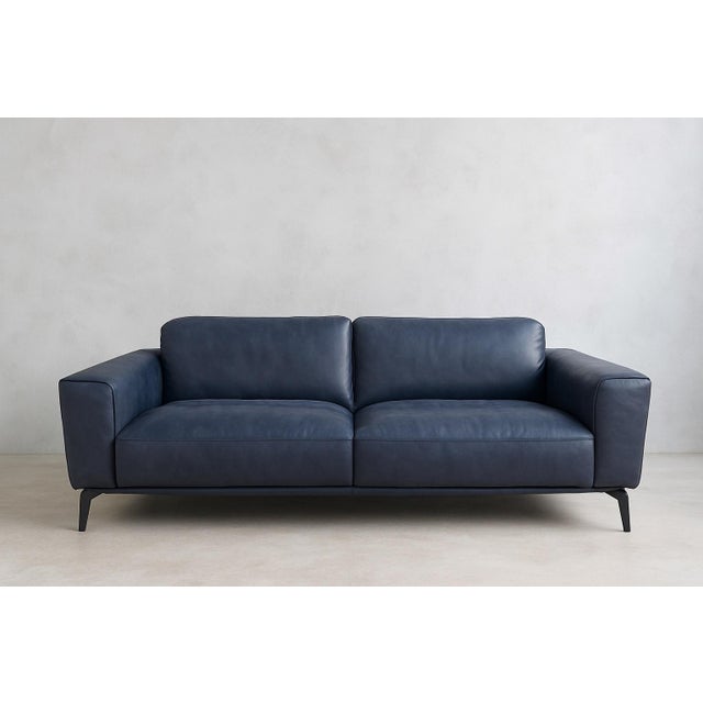 This organic modern minimalist sofa Attributed to Paul Michael Company brings effortless sophistication to any space with...