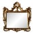 Italian Rococo Style Gilt Molded Wall Mirror For Sale