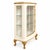 Elegant and refined venetian display cabinet by fratelli testolini, venice, dating to circa the 1930s, characterized by...