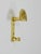 Postmodern Brass Wall Coat Hook attributed to Ettore Sottsass for Valli & Valli, Italy, 1985 For Sale - Image 10 of 18