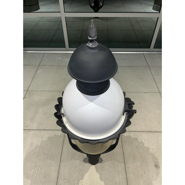 Antique Reproduction of America’s 1st Gas Street Lantern For Sale - Image 9 of 13