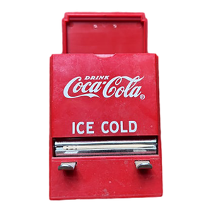 Vintage Coca-Cola “Ice Cold” Toothpick Dispenser, 1995 Coca-Cola Company