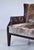 French Christian Liaigre for Holly Hunt Brown Leather & Velvet Chair For Sale - Image 13 of 16