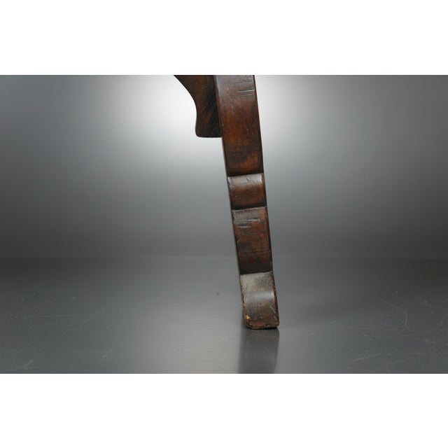 Brown Fratino Table in Chestnut, 1950s For Sale - Image 8 of 11