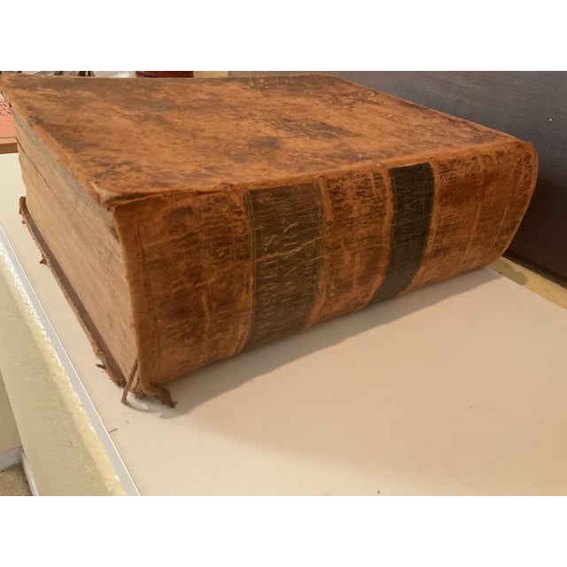 Traditional Mid 19th Century Webster Dictionary For Sale - Image 3 of 11