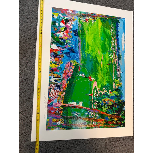 LeRoy Neiman Ryder Cup Valhalla Hand Signed Le Serigraph Art Golf Unframed For Sale - Image 9 of 9