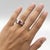 Not Yet Made - Made To Order Ruby Solitaire Ring for Men Silver, Gold, Size 10 For Sale - Image 5 of 5
