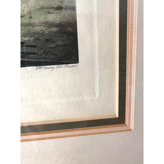 1950s George Wright Polo Horse Lithograph, Framed For Sale - Image 11 of 12