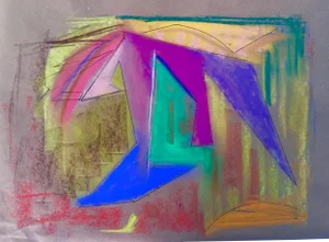 “Glacier” Original Pastel by Erik Sulander 11x14