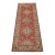 Kazak Runner 2’8” X 6’7” Red Wool Tribal Hand-Knotted Oriental Rug For Sale