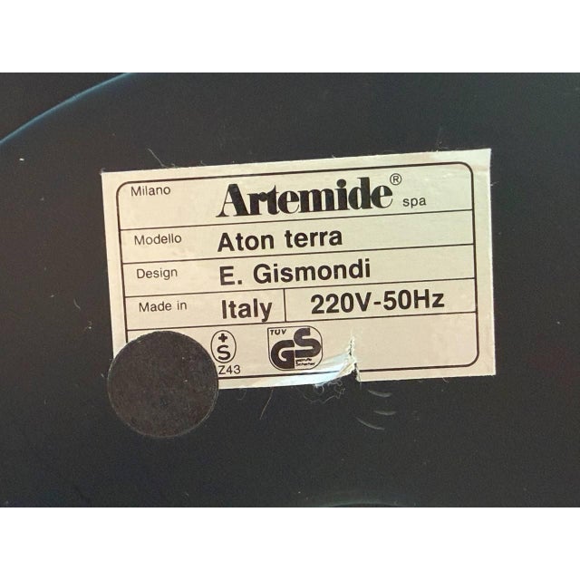 Model Aton Terra Floor Lamp by Ernesto Gismondi for Artemide, 1980s For Sale - Image 15 of 18