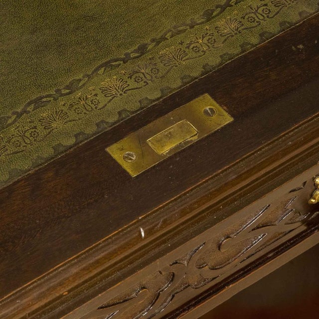 Chippendale Style Mahogany Desk, 1920s For Sale - Image 17 of 18