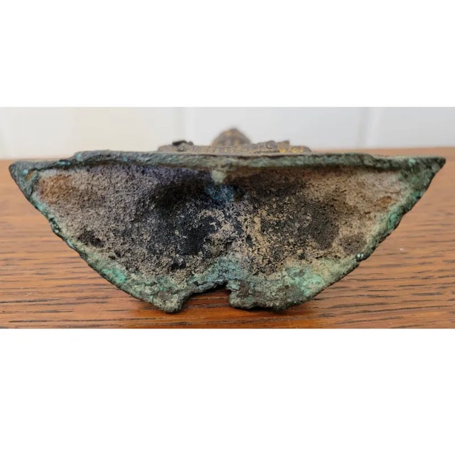 Religious Antique Bronze Gilt Thai Rattanakosin Buddha From Thailand For Sale - Image 3 of 5