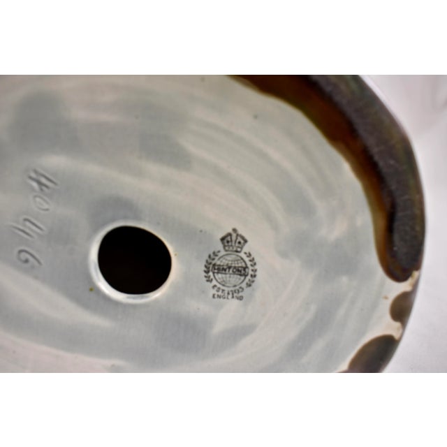 Minton English Majolica John Henk Standing Rooster Figure, Circa 1910 For Sale - Image 12 of 13