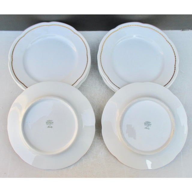 1970s Richard Ginori Antico Doccia Pattern Salad Plates --Set of 8 For Sale In New York - Image 6 of 6