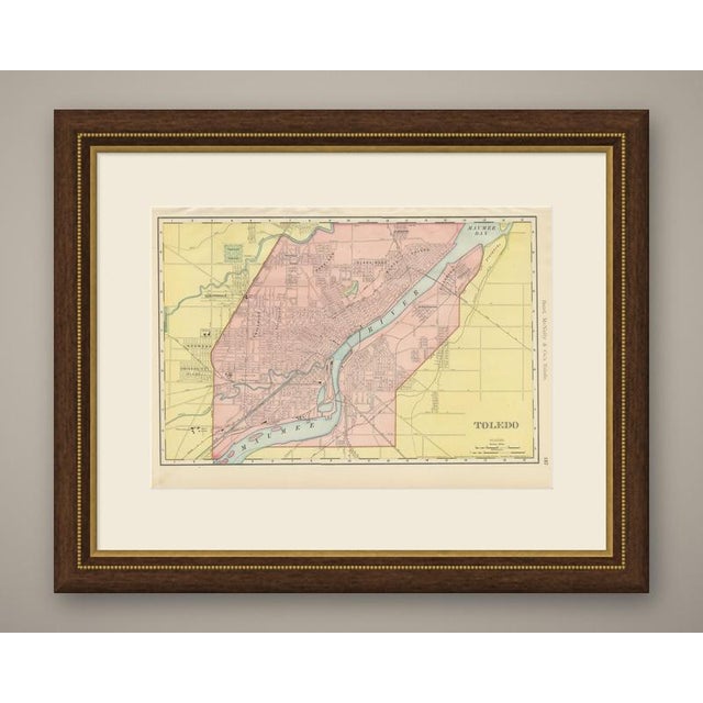 Captioned as the firm's New Business Atlas Map of Toledo, this antique map of Toledo was published by Rand McNally in 1899...