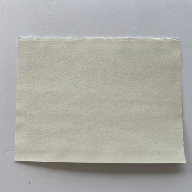 Contemporary Signed Original Watercolor Landscape “On the Mountains” For Sale - Image 3 of 3