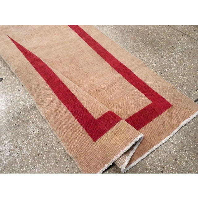 Galerie Shabab Collection Mid-20th Century Turkish Anatolian Runner For Sale - Image 9 of 10