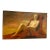 Vintage Oil on Canvas Painting of a Nude Woman on Red Fabric For Sale