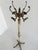 Vintage Italian Onyx Marble and Brass Hall Tree with Rotating Crown and Sculptural Base, 1960s For Sale - Image 14 of 18