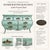 Hooker Furniture Turquoise Bombe Dresser – Hand Finished 7 Drawer French Provincial Chest, Ornate Gold Hardware For Sale - Image 12 of 13