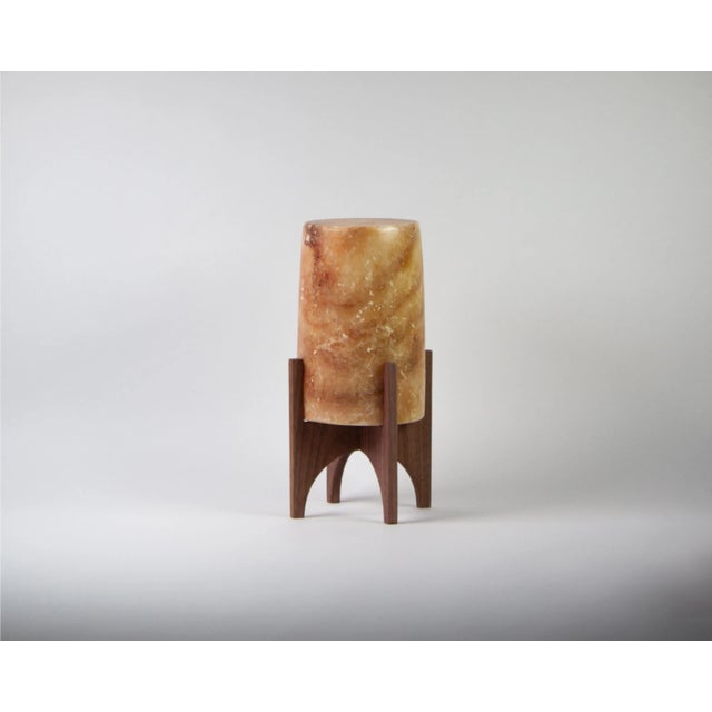 Wood Comet Classic Sienna Table Lamp by Material Lights For Sale - Image 7 of 10