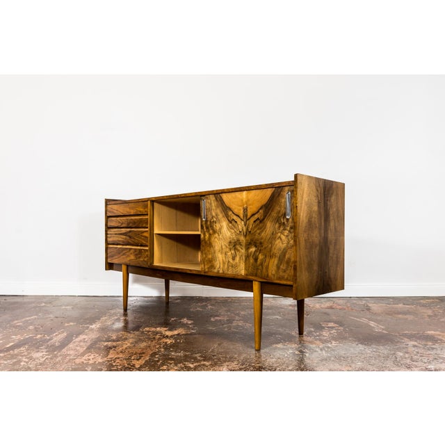 Mid-Century Modern Sideboard from BFN, Poland, 1960 For Sale - Image 9 of 15