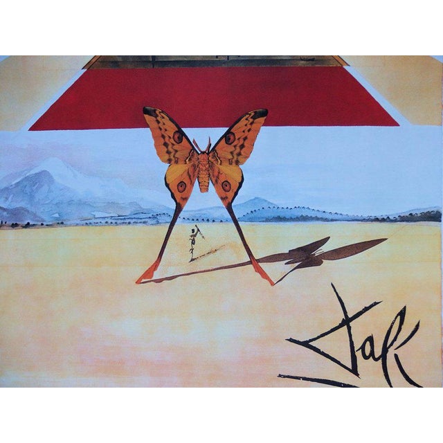 Salvador Dali, Roussillon (SNCF Grand Modèle), Lithograph For Sale - Image 4 of 5
