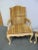 Textile Louis XV Style Cream Painted Lounge Chairs - a Pair For Sale - Image 7 of 10