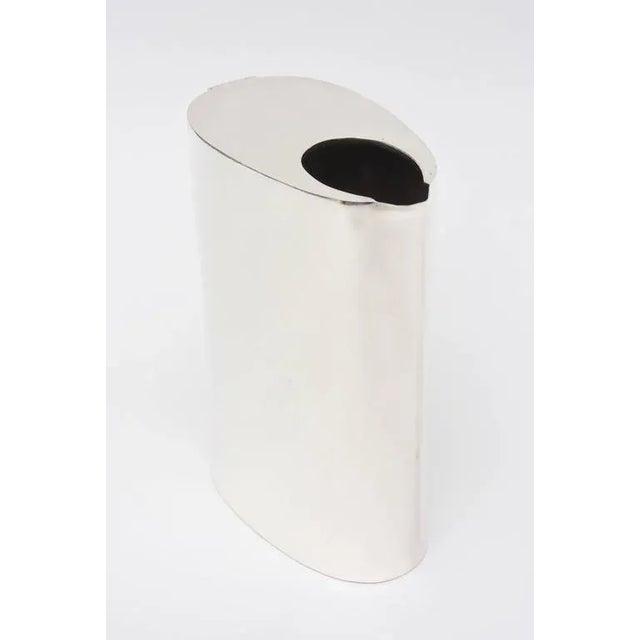 Silver Vintage Sterling Silver Sculptural Modernist Hallmarked Pitcher by Couer, 1979 For Sale - Image 8 of 8
