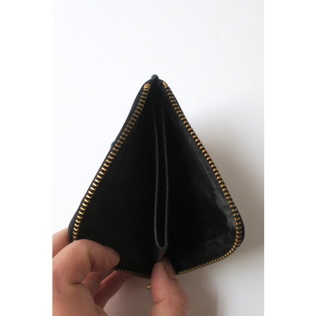Late 20th Century Comme Des Garcons Black and White Leather Wallet For Sale In New York - Image 6 of 10