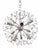 1970s Vintage Space Age Sputnik Chrome Chandelier, 1970s For Sale - Image 5 of 5