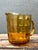Amber Vintage Amber Glass Pitcher For Sale - Image 8 of 12