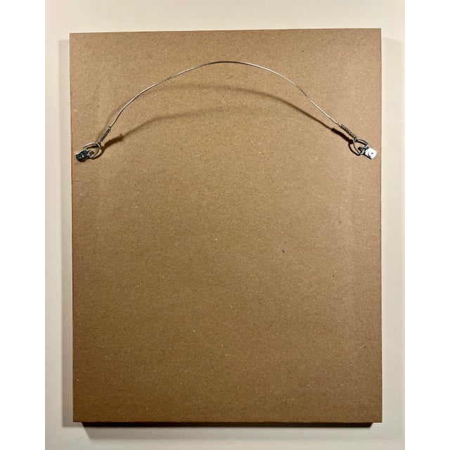 2000 - 2009 2007 Earl M. Washington Hawai Open Edition Wood Block Print After Howard Cook, Framed For Sale - Image 5 of 7